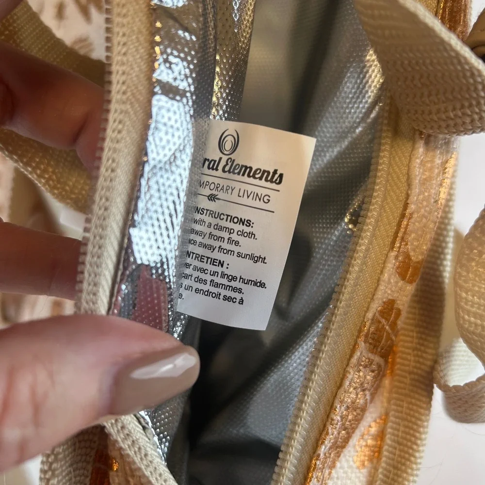 Natural Elements Insulated‎ Backpack Cooler Bag Western Cowgirl Boots New NWT